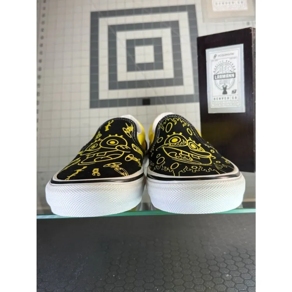 VANS®  |  SPONGEBOB SQUAREPANTS  |  SLIP-ONS  |  MEN:9.5  |  NEW  |